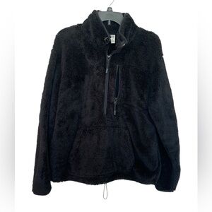 Medium Black 3/4 zip Victoria’s Secret Pink super soft pullover